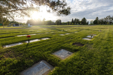 cemetery banner